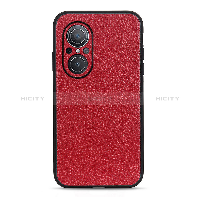 Handyhülle Hülle Luxus Leder Schutzhülle B02H für Huawei Nova 9 SE Rot Plus