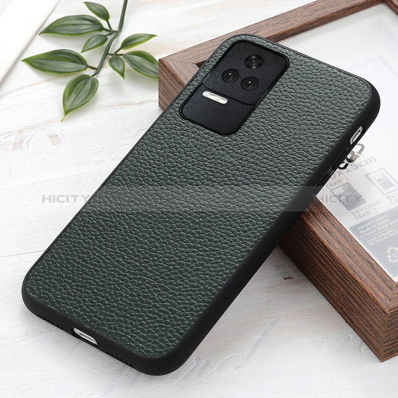 Handyhülle Hülle Luxus Leder Schutzhülle B02H für Xiaomi Poco F4 5G groß