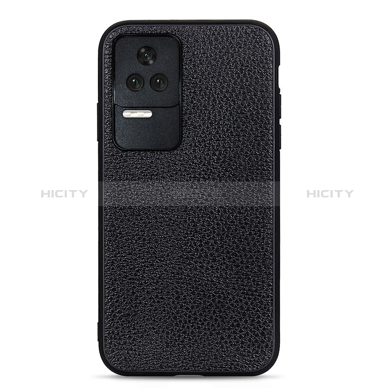 Handyhülle Hülle Luxus Leder Schutzhülle B02H für Xiaomi Redmi K50 5G Schwarz Plus