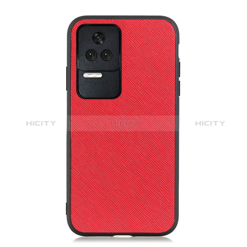 Handyhülle Hülle Luxus Leder Schutzhülle B03H für Xiaomi Poco F4 5G Rot Plus