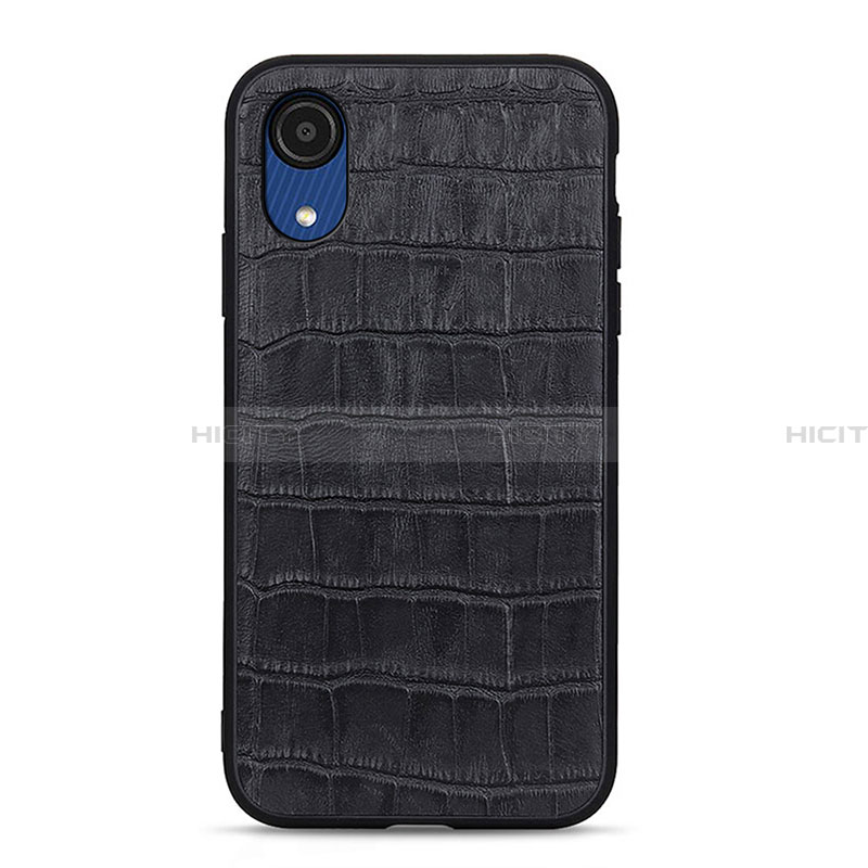 Handyhülle Hülle Luxus Leder Schutzhülle B04H für Samsung Galaxy A03 Core groß