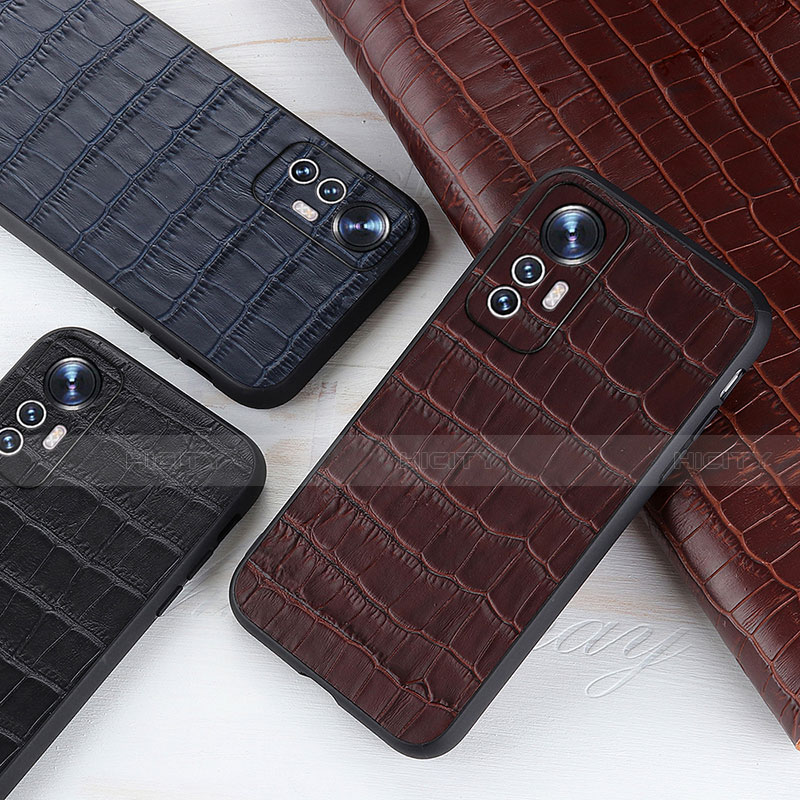 Handyhülle Hülle Luxus Leder Schutzhülle B04H für Xiaomi Mi 12 5G groß
