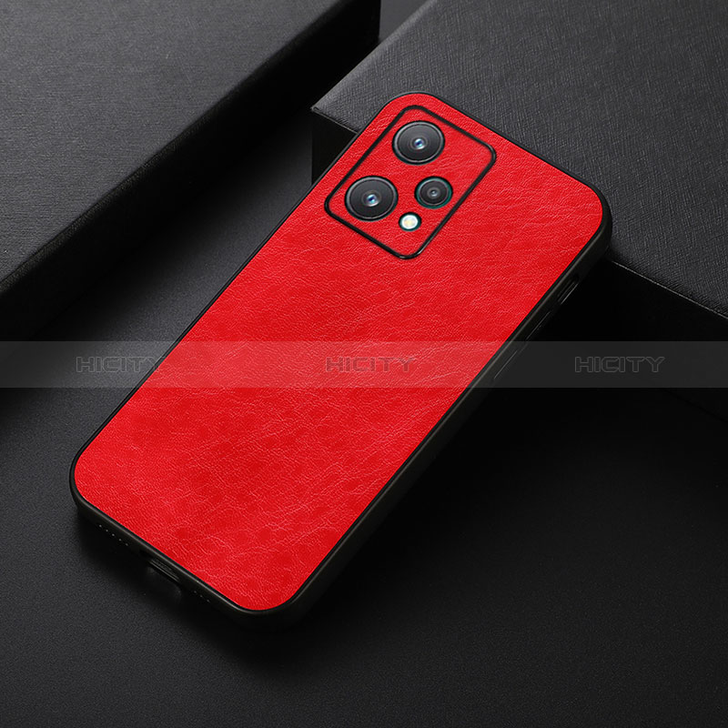 Handyhülle Hülle Luxus Leder Schutzhülle B05H für Realme 9 Pro 5G Rot