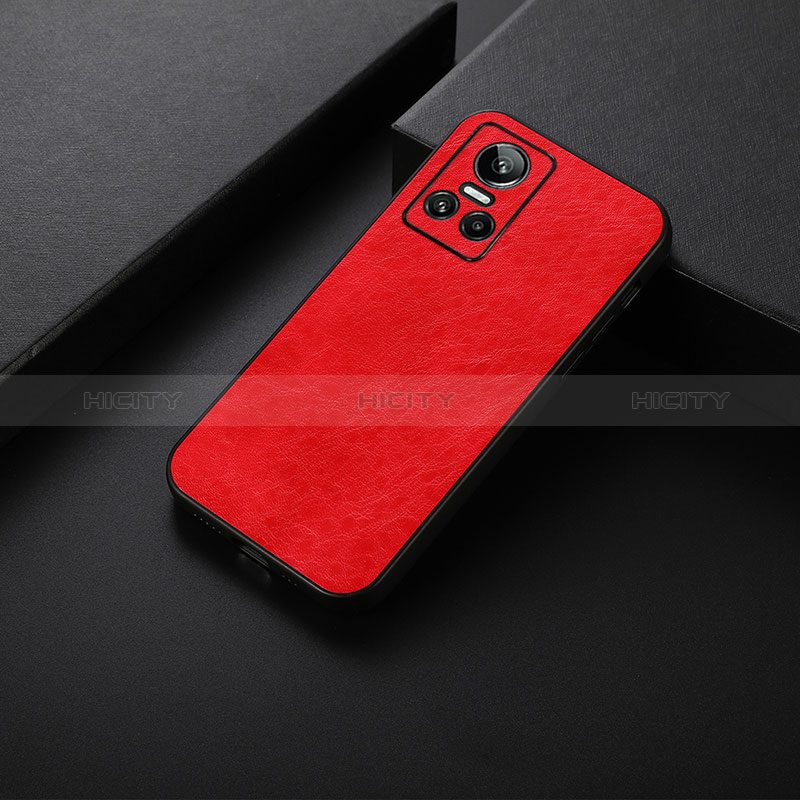 Handyhülle Hülle Luxus Leder Schutzhülle B05H für Realme GT Neo3 5G Rot