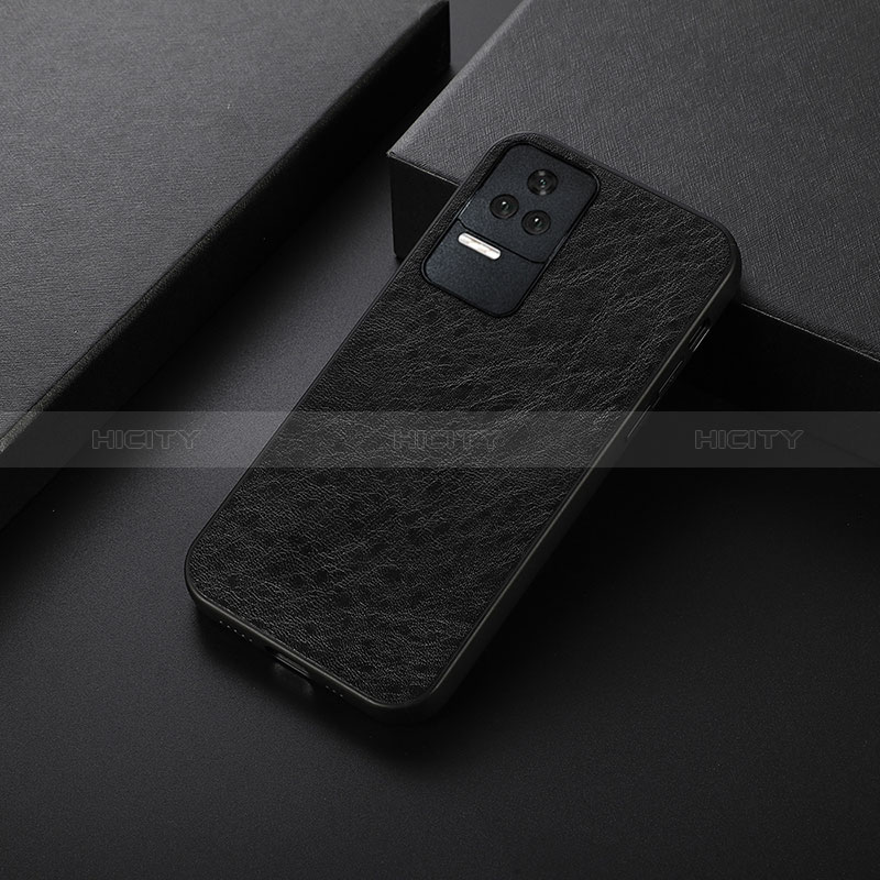 Handyhülle Hülle Luxus Leder Schutzhülle B05H für Xiaomi Redmi K40S 5G Schwarz