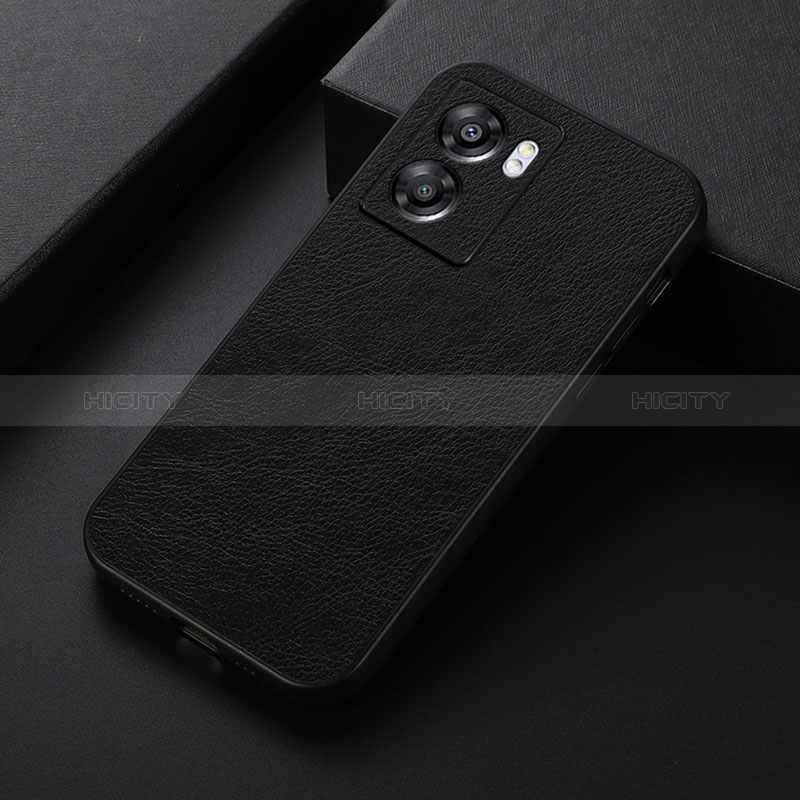 Handyhülle Hülle Luxus Leder Schutzhülle B06H für Realme Q5i 5G Schwarz