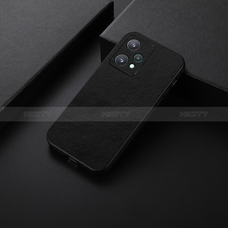 Handyhülle Hülle Luxus Leder Schutzhülle B06H für Realme V25 5G Schwarz