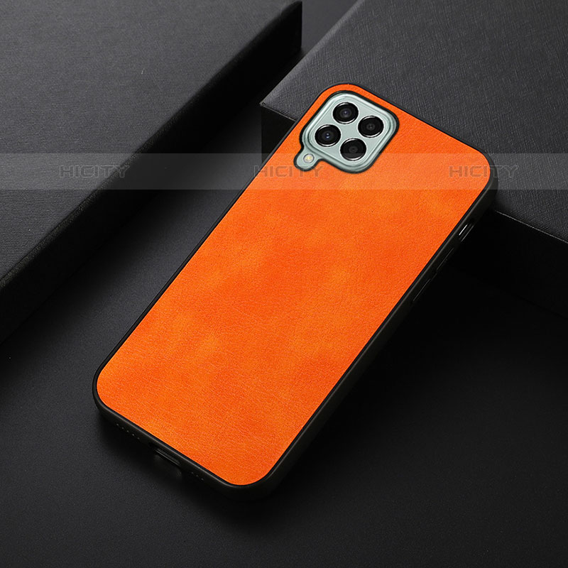 Handyhülle Hülle Luxus Leder Schutzhülle B06H für Samsung Galaxy M33 5G Orange