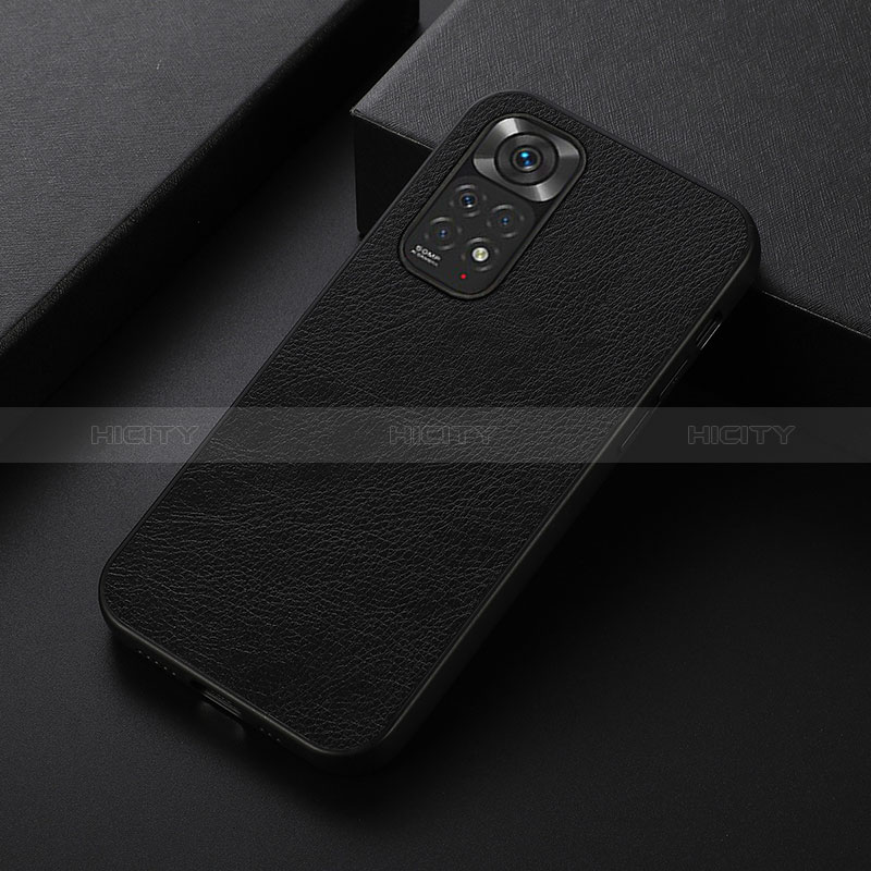 Handyhülle Hülle Luxus Leder Schutzhülle B06H für Xiaomi Redmi Note 11S 4G Schwarz