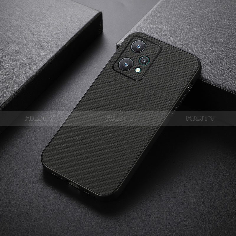 Handyhülle Hülle Luxus Leder Schutzhülle B07H für Realme 9 Pro 5G Schwarz Plus