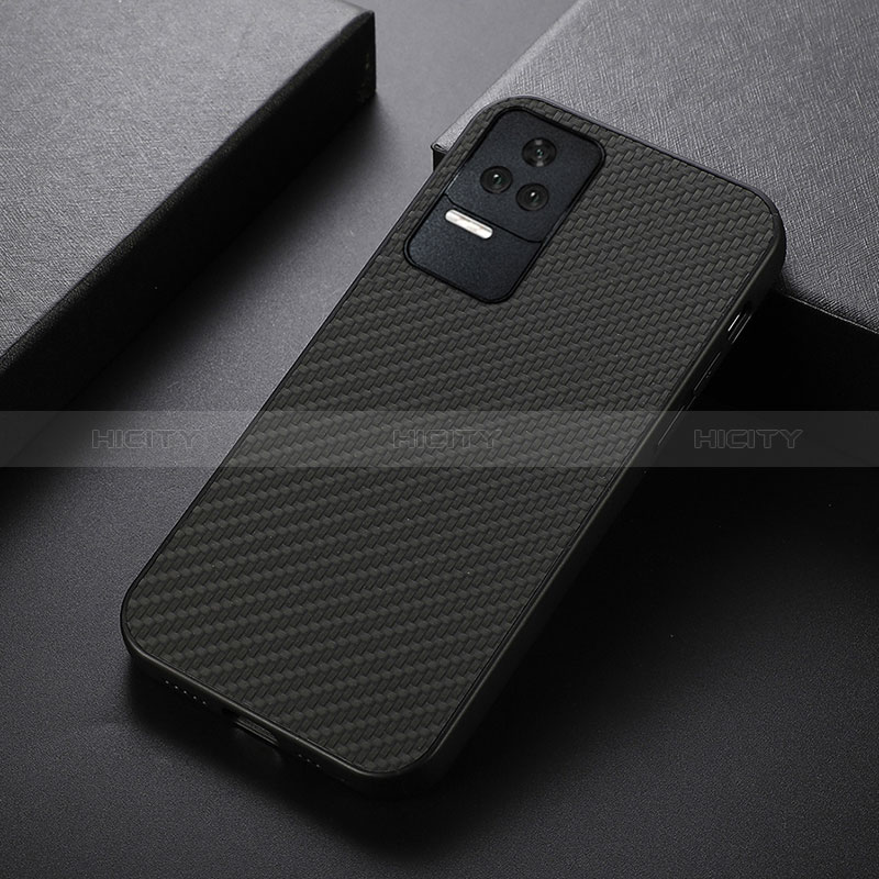 Handyhülle Hülle Luxus Leder Schutzhülle B07H für Xiaomi Poco F4 5G Schwarz