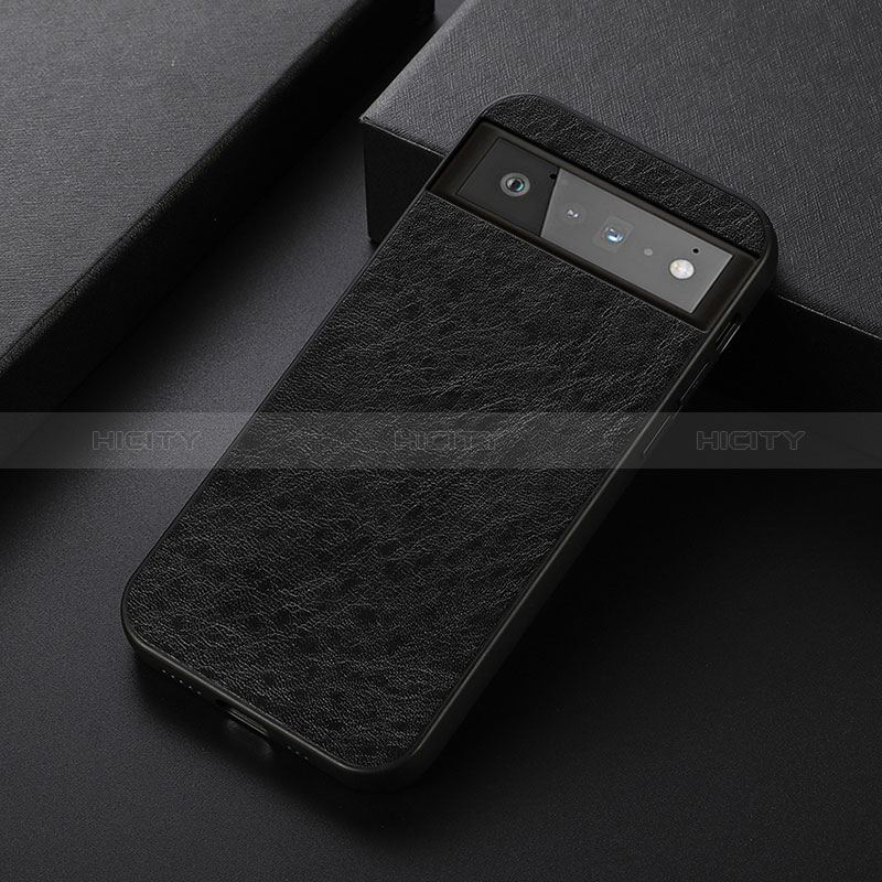 Handyhülle Hülle Luxus Leder Schutzhülle B09H für Google Pixel 6 5G Schwarz