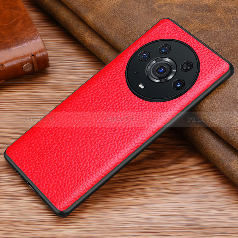 Handyhülle Hülle Luxus Leder Schutzhülle DL1 für Huawei Honor Magic3 Pro 5G Rot