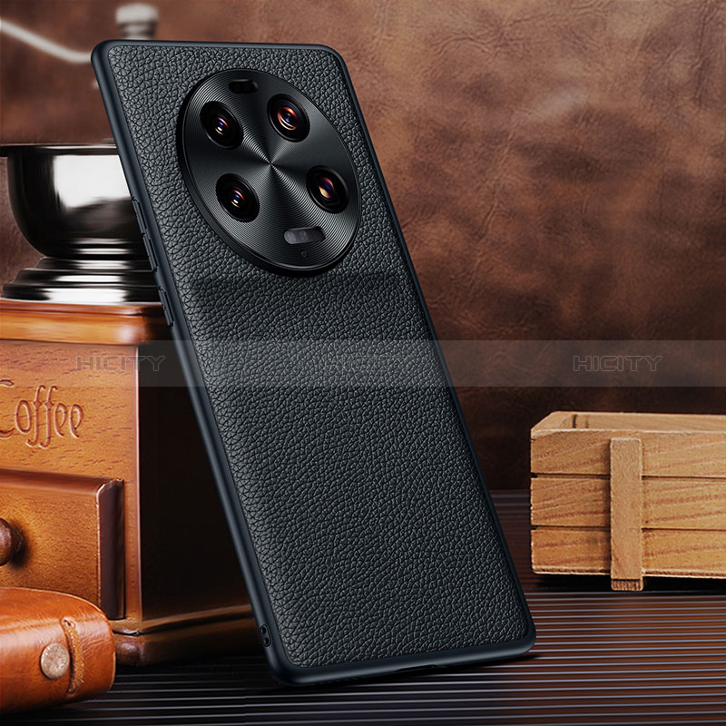 Handyhülle Hülle Luxus Leder Schutzhülle DL1 für Xiaomi Mi 13 Ultra 5G Schwarz