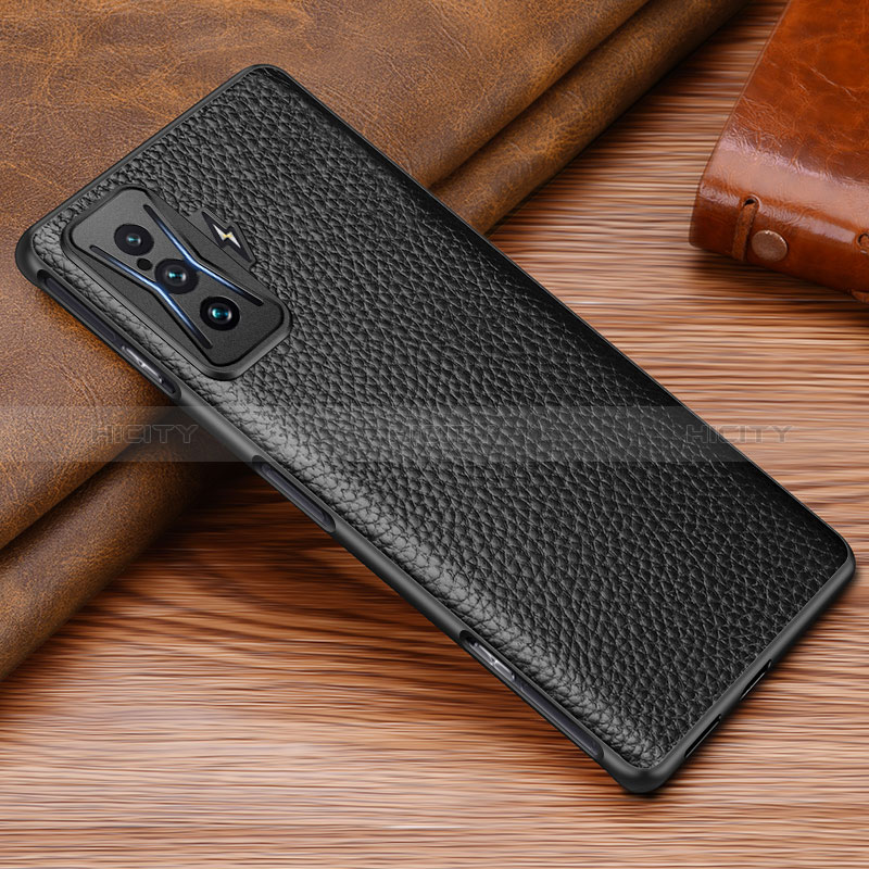 Handyhülle Hülle Luxus Leder Schutzhülle DL1 für Xiaomi Poco F4 GT 5G Schwarz