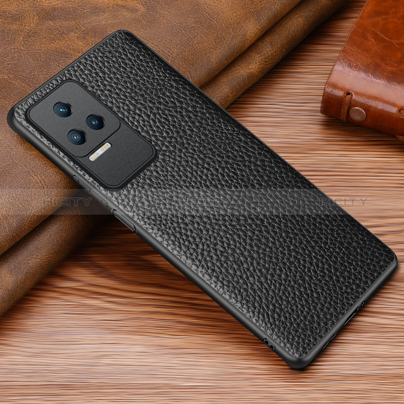 Handyhülle Hülle Luxus Leder Schutzhülle DL1 für Xiaomi Redmi K40S 5G Schwarz Plus