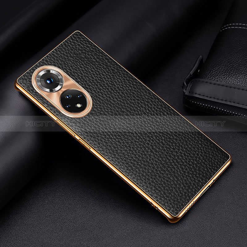 Handyhülle Hülle Luxus Leder Schutzhülle DL2 für Huawei Nova 9 Pro Schwarz