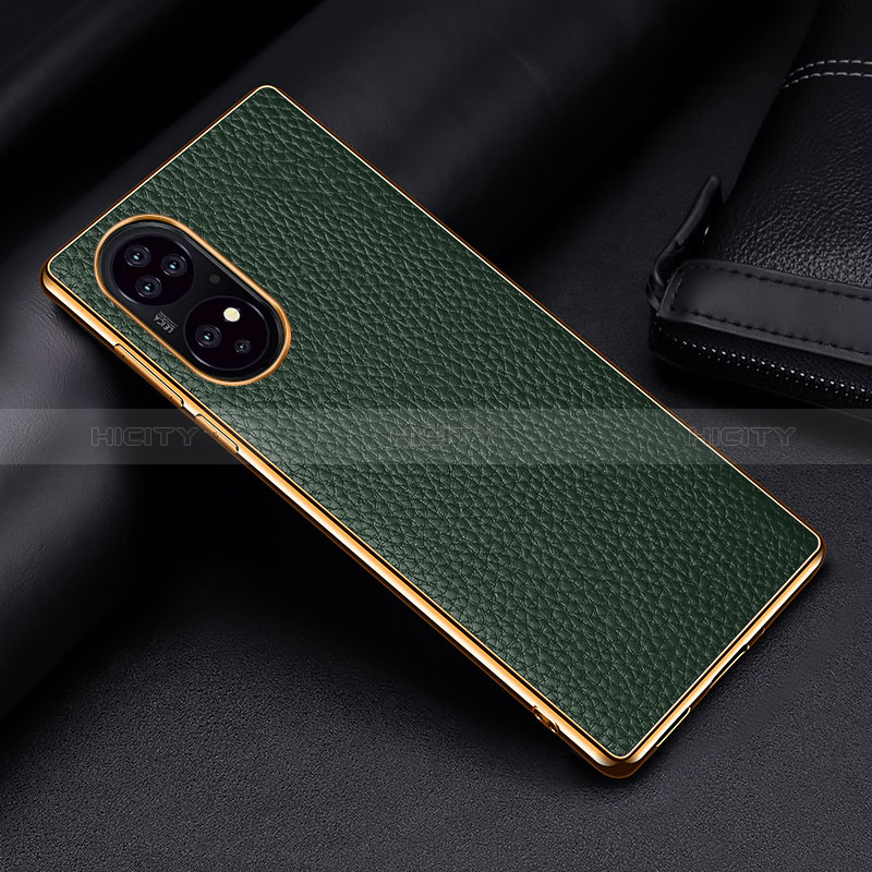 Handyhülle Hülle Luxus Leder Schutzhülle DL2 für Huawei P50 Pro