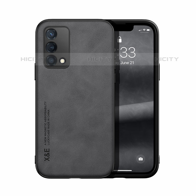 Handyhülle Hülle Luxus Leder Schutzhülle DY1 für Oppo Reno6 Lite Schwarz