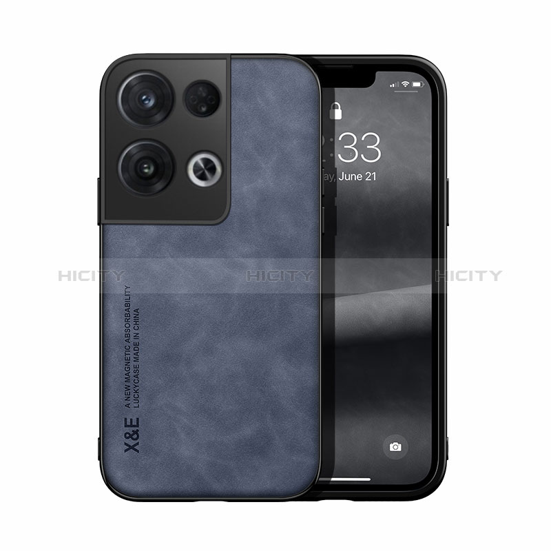 Handyhülle Hülle Luxus Leder Schutzhülle DY1 für Oppo Reno9 Pro+ Plus 5G Blau Plus