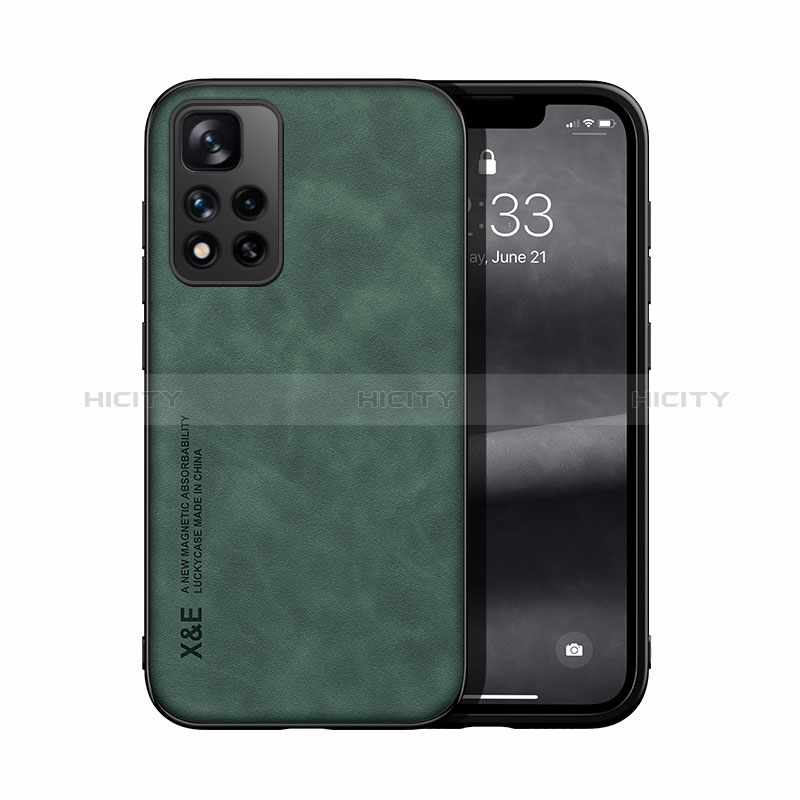 Handyhülle Hülle Luxus Leder Schutzhülle DY1 für Xiaomi Poco X4 NFC Grün