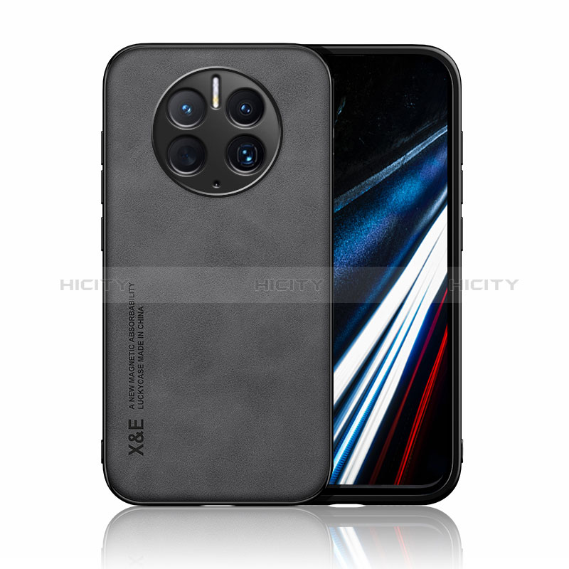 Handyhülle Hülle Luxus Leder Schutzhülle DY3 für Huawei Mate 50 Pro Schwarz