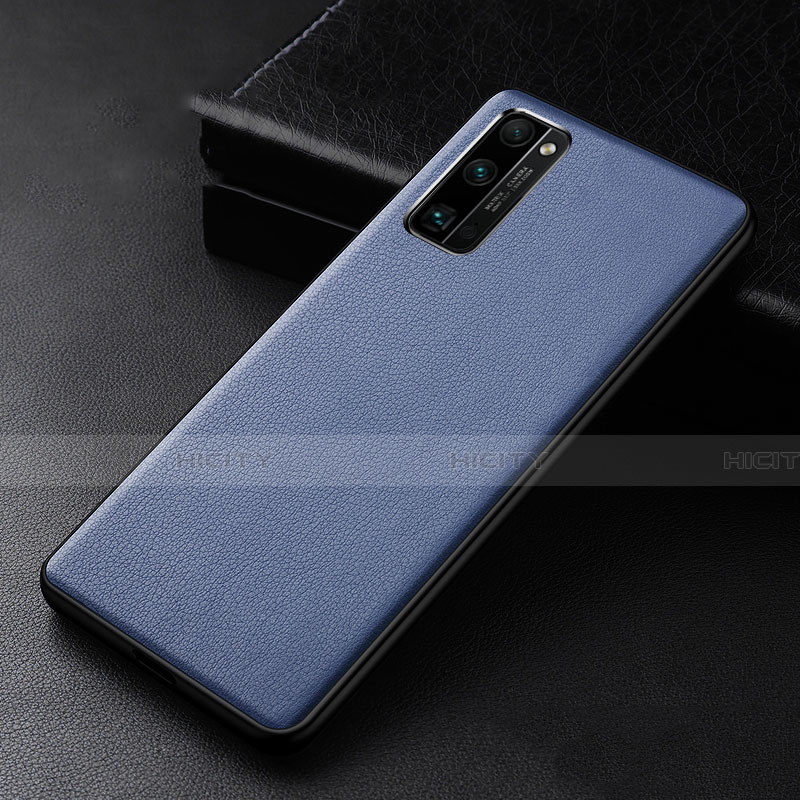 Handyhülle Hülle Luxus Leder Schutzhülle für Huawei Honor 30 Pro Blau