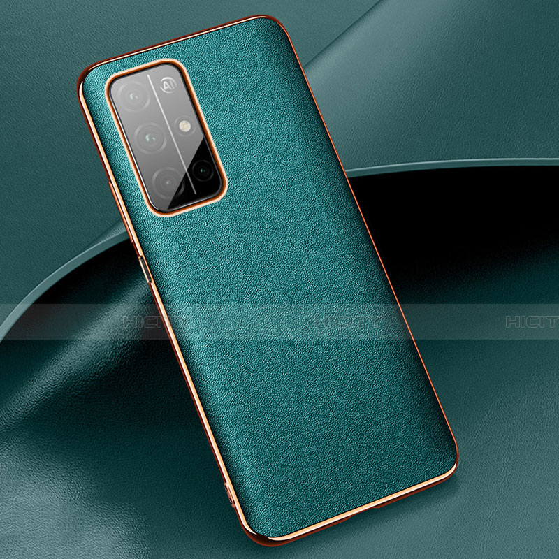 Handyhülle Hülle Luxus Leder Schutzhülle für Huawei Honor 30S Cyan Plus