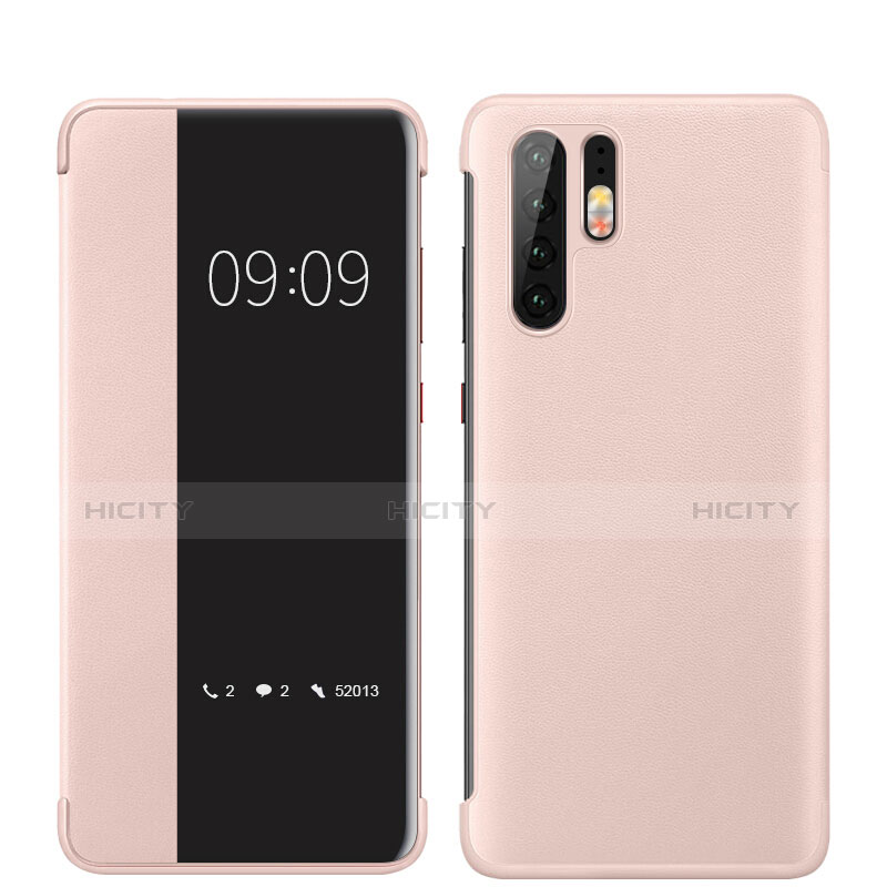 Handyhülle Hülle Luxus Leder Schutzhülle für Huawei P30 Pro New Edition Rosegold Plus