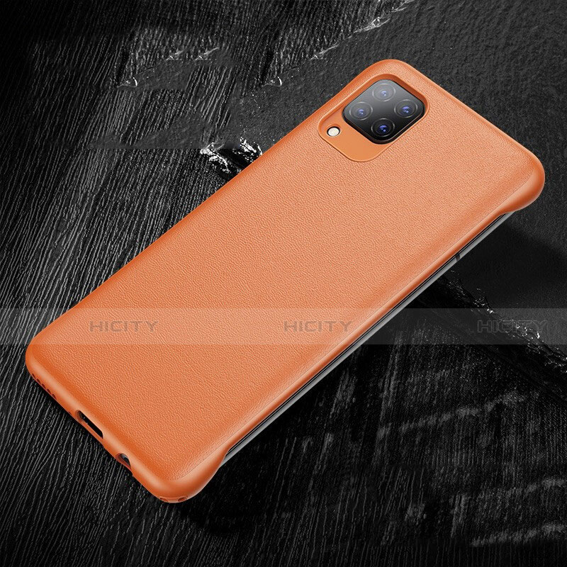 Handyhülle Hülle Luxus Leder Schutzhülle für Huawei P40 Lite Orange Plus