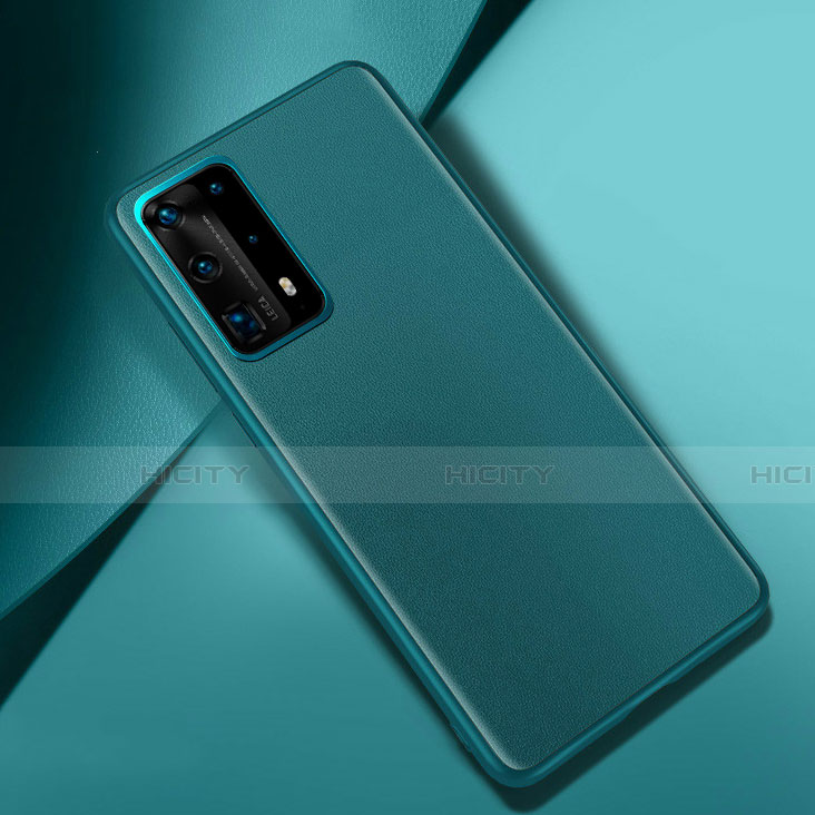 Handyhülle Hülle Luxus Leder Schutzhülle für Huawei P40 Pro+ Plus Grün