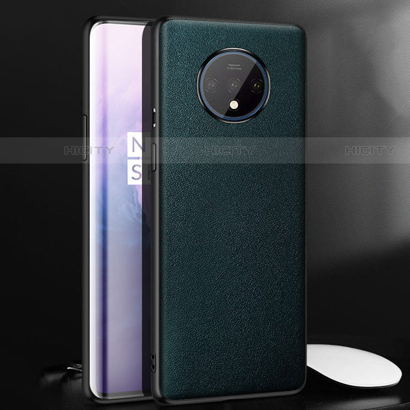 Handyhülle Hülle Luxus Leder Schutzhülle für OnePlus 7T Grün