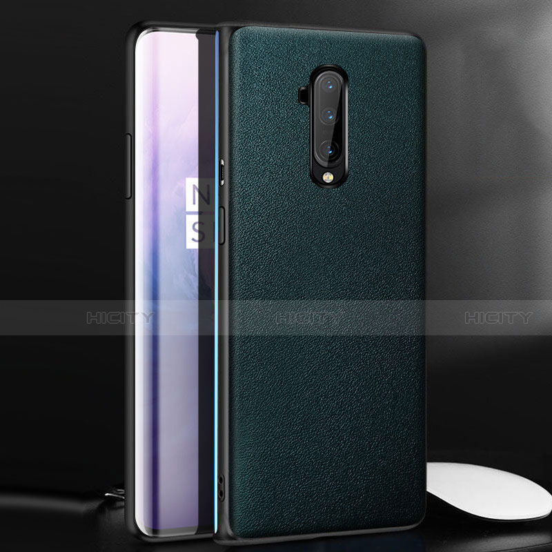 Handyhülle Hülle Luxus Leder Schutzhülle für OnePlus 7T Pro 5G Grün