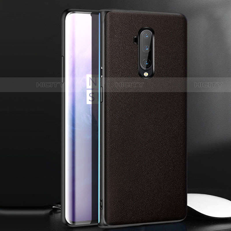 Handyhülle Hülle Luxus Leder Schutzhülle für OnePlus 7T Pro Braun