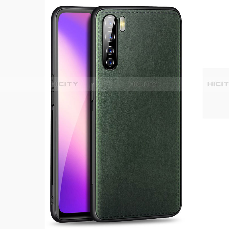 Handyhülle Hülle Luxus Leder Schutzhülle für Oppo A91