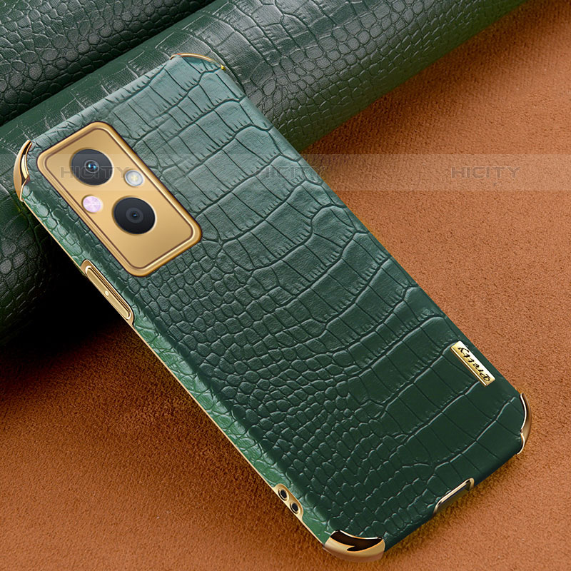 Handyhülle Hülle Luxus Leder Schutzhülle für Oppo F21 Pro 5G groß