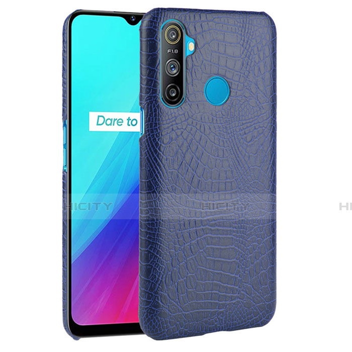 Handyhülle Hülle Luxus Leder Schutzhülle für Realme C3 groß