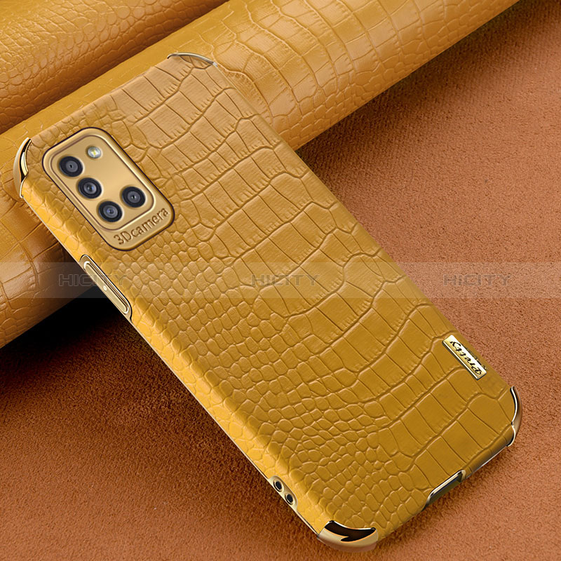 Handyhülle Hülle Luxus Leder Schutzhülle für Samsung Galaxy A31 Gelb