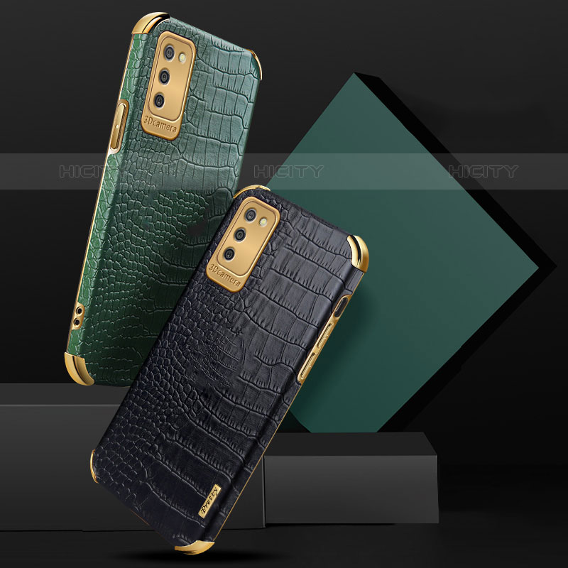 Handyhülle Hülle Luxus Leder Schutzhülle für Samsung Galaxy M02s