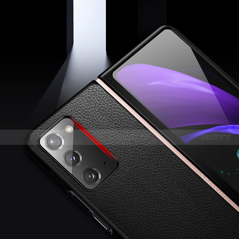 Handyhülle Hülle Luxus Leder Schutzhülle für Samsung Galaxy Z Fold2 5G groß