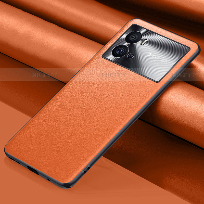 Handyhülle Hülle Luxus Leder Schutzhülle für Vivo iQOO 9 Pro 5G Orange