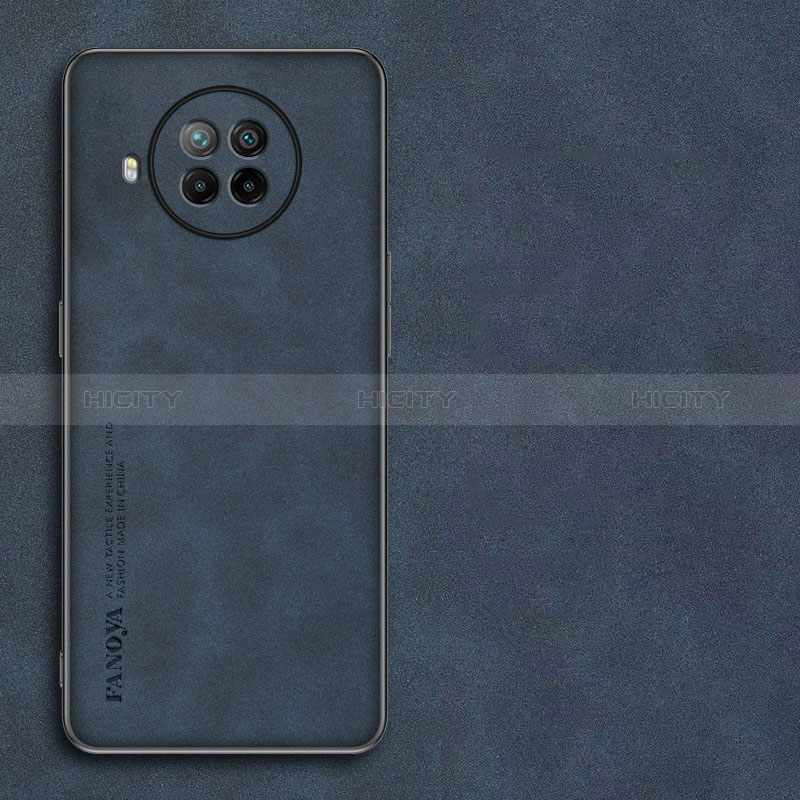 Handyhülle Hülle Luxus Leder Schutzhülle für Xiaomi Mi 10T Lite 5G Blau Plus