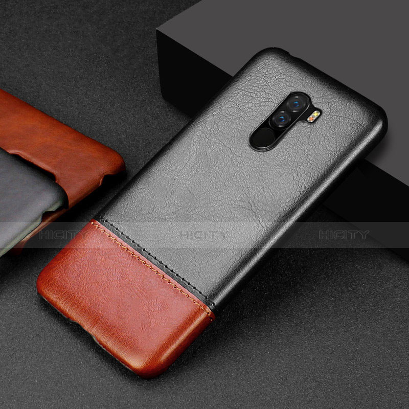 Handyhülle Hülle Luxus Leder Schutzhülle für Xiaomi Pocophone F1 groß