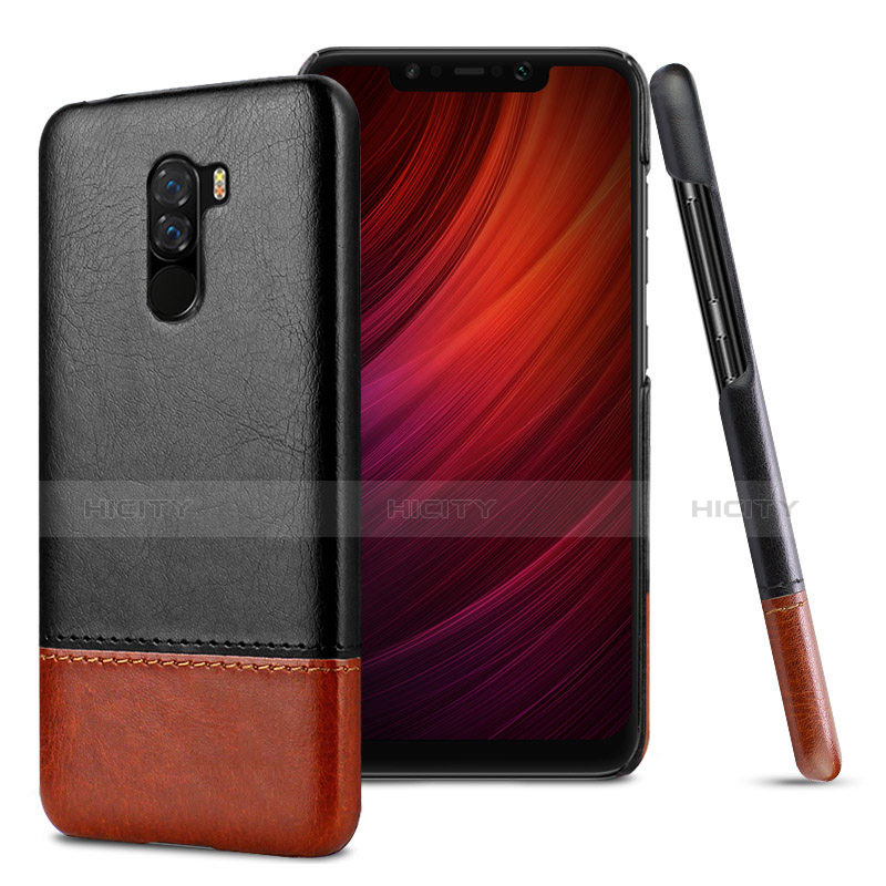 Handyhülle Hülle Luxus Leder Schutzhülle für Xiaomi Pocophone F1 Plusfarbig