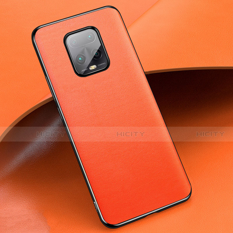 Handyhülle Hülle Luxus Leder Schutzhülle für Xiaomi Redmi 10X 5G Orange Plus