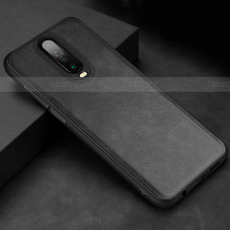 Handyhülle Hülle Luxus Leder Schutzhülle für Xiaomi Redmi K30 4G Schwarz