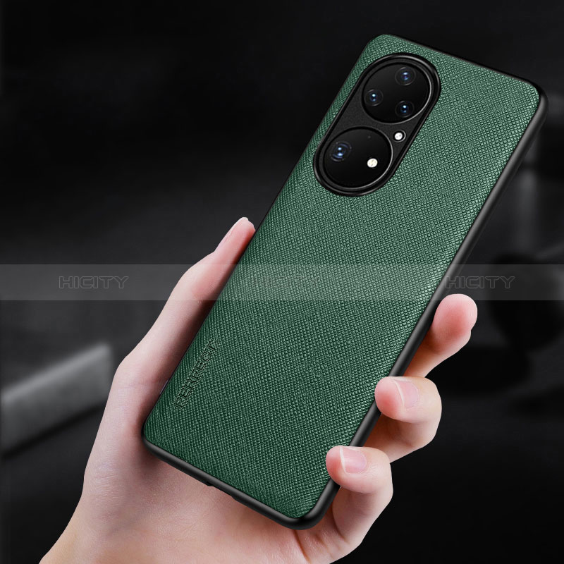 Handyhülle Hülle Luxus Leder Schutzhülle GS1 für Huawei P50 groß