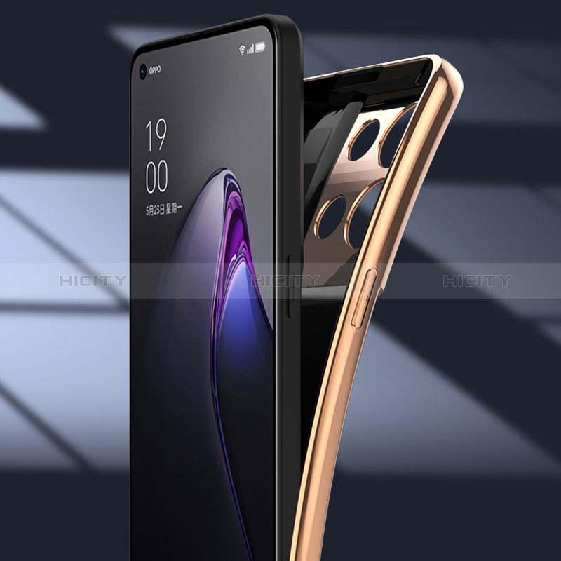 Handyhülle Hülle Luxus Leder Schutzhülle GS1 für Oppo Reno9 Pro+ Plus 5G