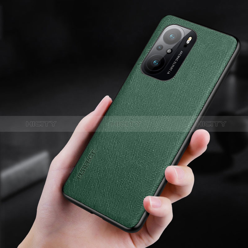 Handyhülle Hülle Luxus Leder Schutzhülle GS1 für Xiaomi Poco F3 5G