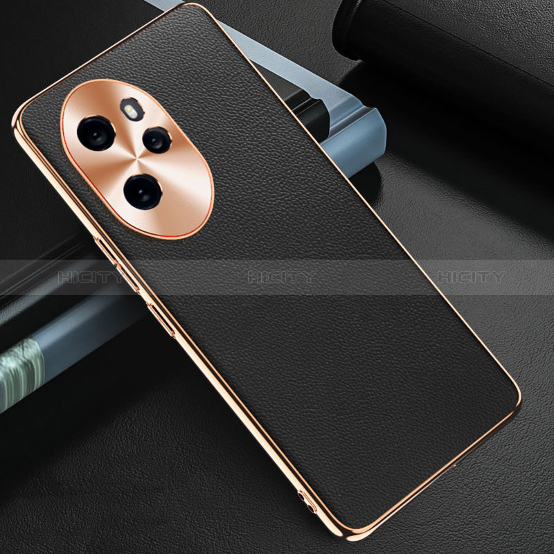 Handyhülle Hülle Luxus Leder Schutzhülle GS2 für Huawei Honor 100 Pro 5G Schwarz